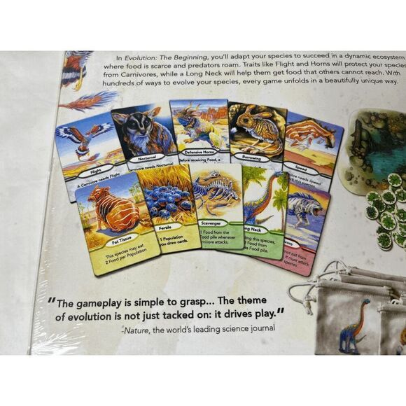 North Star Games Evolution The Beginning Board Game New Sealed - Picture 4 of 6